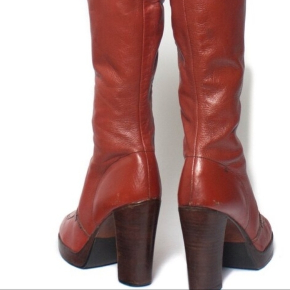 Vintage 1970s platform boots - Picture 4 of 5
